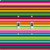 Rikki Knight Multicolor Horizontal Bars Design Double Toggle Light Switch Plate