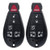 SCITOO Replacement fit for 2X Uncut 6 Buttons Keyless Entry Remote Car Key Fob 2008-2014 Chrysler Town Country/Dodge Grand Caravan M3N5WY783X IYZ-C01C