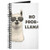 CafePress No Problem Llama Spiral Bound Journal Notebook, Personal Diary, Task Journal