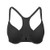 DELIMIRA Women's Smooth Foam Full Coverage Underwire Racerback Front Closure Bras Black 40C