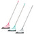 Extended Multifunction Magic Broom Sweeper, Floor Squeegee, Adjustable Professional Broom with Silicone Scraper for Tile, Glass, Bathroom Wiper -Gray plusGreen plusPink- Extended Multifunction Magic Broom Sweeper, Floor Squeegee, Adjustable Professional Broom with Silicone Scraper for Tile, Glass, Bathroom Wiper -Gray plusGreen plusPink-