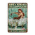 Rain Bingo Mermaid Metal Tin Sign, Complicated Time to Be A Mermaid Metal Sign Home Kitchen Farm Posters for Restaurant Bar Cafe Garage Hotel Man Cave Retro Art Wall Decor Plaque 8x12 Inch