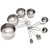 SAXTZDS Stainless Steel Measuring Cup, Kitchen Measuring Spoon, Roasting Tea Spoon Coffee Kitchen Accessories Measuring Tool Set