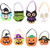 Halloween Candy Bags for Halloween Party Costumes Trick Or Treat Goody Bags Tote Bags 8 Pack