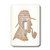 3dRose lsp_174275_1 Image of Funny Outline of Sherlock Holmes Light Switch Cover