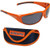 NCAA Auburn Tigers Wrap Sunglasses  and  Sport Case, Orange