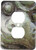 3dRose lsp_7951_6"Green Dragon" 2 Plug Outlet Cover Multicolor
