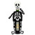 Celebrate Halloween Together Skeleton Wine Bottle Cover