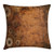 Ambesonne Tan Throw Pillow Cushion Cover, Aged Old Texture Print Floral Motifs Vintage Upholstery Concept, Decorative Square Accent Pillow Case, 20" X 20", Brown Pale Brown Tan