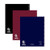 ROARING SPRING Spring - 3 Pack of Left Handed Spiral Lefty Notebooks 100 Sheets 1 Subject College Ruled,11" x 9" Double Pocket Made in USA Assorted Saranac Covers Multi 3-Pack of Books