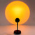 Sunset Projection Lamp, 180 Degree Rotation USB Charging LED Lighting Projector Modern Floor Lamp, Romantic Visual LED Lights for Home Party Living Room Bedroom Wall Decor?Sunset?