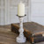 Wood Pillar Candle CTW Home Collection Holder with Round Base