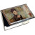 Woman Sitting by a Cradle By Vincent Van Gogh Business Card Holder