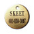 Bridle Halter Tag THICK - Small 7/8" Custom Engraved Solid Brass or Nickel Silver