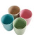 4 PCS Modern Toothbrush Cup Plastic Tumbler Cup Unbreakable Toothbrush Holder Mug Gargle Washing Cup for Home Bathroom Travel