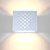 Kernorv LED Wall Sconce Lighting Fixture Modern Wall Sconce 7W Plaster Led Wall Light Up and Down Light for Stairway Hallway Bedroom Porch Office and Hotel (7W, Warm White)