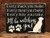 RLIQUMQ Dog-Theme Wood Sign: Every Snack You Make, Every Meal You Bake, Every Bite You Take, I'll Be Watching You