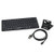 IOGEAR Slim Mobile Keyboard with Stand and Reversible Micro USB Cable (GKB632BKIT-GAMU01)