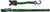 SMARTSTRAPS 10' 1500lb CarbonX Ratchet Tie Downs 2 Pk