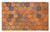Lunarable Clay Doormat, Monochromatic Abstract Geometrical Hexagonal Mud Honeycomb Terra Cotta Tile Pattern, Decorative Polyester Floor Mat with Non-Skid Backing, 30" X 18", Pale Cinnamon