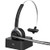 Wireless Headset with Charging Base, Wireless PC Headphones with Noise Cancelling Microphone,Truck Driver Headset with for Call Center, Home, Office, Skype