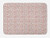 Lunarable Abstract Bath Mat, Funny Pastel Shapes in Doodle Childish Nursery in Soft Colors, Plush Bathroom Decor Mat with Non Slip Backing, 29.5" X 17.5", Coral Peach and Slate Blue