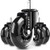 Universal Office Chair Casters Set of 5 Wheels Heavy Duty Replacement Rubber Casters 3 inch Computer Desk Chair Wheels Office Caster Safe/Fit for All Floors Wood Floors Protector for Rolling Chair