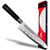 Seki Japan MASAMUNE, Japanese Rib Chef Kitchen Knife, Stainless Steel Wa Gyuto Knife, PP Handle, 7.1 inch (180mm)