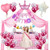 Princess Party Supplies Birthday Decorations for Girls with 33 Balloons, Princess Tulle Backdrop with Bowknot, Gold Happy Birthday Foil Balloons, Princess Flower Banner, Birthday Princess Sash, Ribbon, Star Heart Crown Foil Balloon for Pink and Gold Princess Party Supplies Birthday Decorations for Girls with 33 Balloons, Princess Tulle Backdrop with Bowknot, Gold Happy Birthday Foil Balloons, Princess Flower Banner, Birthday Princess Sash, Ribbon, Star Heart Crown Foil Balloon for Pink and Gold