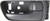 Evan-Fischer Interior Door Handle compatible with SIENNA 04-10 Front RH Inside Gray -Stone-