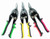 Task Tools 09961 Tuf-E-Nuf Aviation Snips, 3 Pieces