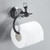 Black Crystal Toilet Paper Bar Holder kirsite Stainless Steel Tissue Roller Holder Wall Mounted
