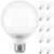 G25 Led Globe Light Bulbs,10 Pack,5W 60W Equivalent,5000K Daylight White,E26 Medium Base,Honesorn Vanity Light Bulbs for Bathroom,Makeup Mirror,Non-dimmable
