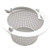 Replacement Skimmer Basket,Pool Skimmer,Swimming Pool Filter Basket Pool Skimmer Baskets for Inground Pools-with Handle-