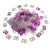 SHATCHI 14g 80th Pink Happy Birthday Party Glitz Table Confetti Sprinkles Decorations