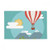 DIYthinker Hot Air Balloon Sun Cloud Pattern Ground Mat Non Slip Floor Bathroom Door Rug Carpet