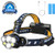 Headlamp Flashlight,6 Head lamps USB brightest Rechargeable Headlight 12000 lumen Waterproof 8 Modes for outdoor camping (6led)