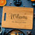 Personalized Cutting Board Engraved Chopping Board Handle Fancy Last Name