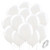 White Balloons Latex Party Balloons, 100 Pack 12 inch Round Helium Balloons for White Themed Wedding Graduation Birthday Party Backdrop Decorations