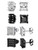 FIBO STEEL Stainless Steel Magnetic Stud Earrings for Men Women Fake Gauges Non-piercing Round CZ Ear Studs 8MM