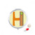 H Alphabet Orange Fruit Cute Pattern Pill Case Pocket Medicine Storage Box Container Dispenser