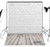 LB Rustic Grey White Brick Wall Backdrops for Photography 5x7ft Blank Wall Wood Floor Kids Adult Art Portrait Background Customized Vinyl Photo Booth Studio Props QD348