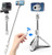 DDH Bluetooth Selfie Stick, Three-in-one Mini Tripod, Smart Phone Camera, extendable Selfie Stick, Aluminum Alloy monopod, with Wireless Remote Control-Falling Light