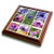 3dRose Get Well Soon Anemone Photograph Collage - Trivets -trv-347458-1-
