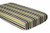 Mod Dots/Stripes Green/Choco Stripes Crib Sheet