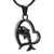 DALWWAEQE Stainless Steel Heart Cremation Necklace Dolphin Urn Pendant Memorial Necklace Ashes Holder Keepsake Cremation Jewelry
