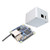 Orange Pi Zero/Zero LTS H2 plus Quad Core Open-Source Development Mini Board,Support 100M Ethernet Port and WiFi -Zero 512MB plusWhite Case-