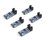 5 PCS Optocoupler Motor Speed Measuring Counter Sensor Module Slot-Type