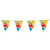 12ft Foil Glitzy Rainbow Happy Birthday Pennant Banner