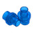 2pc Universal Plastic CPR Pocket Resuscitator Mask Replacement Valves, CPR Rescue Mask Training Valves -Blue-